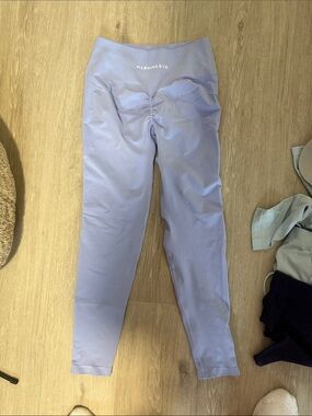 Alphalete light blue High-Rise Leggings - Medium